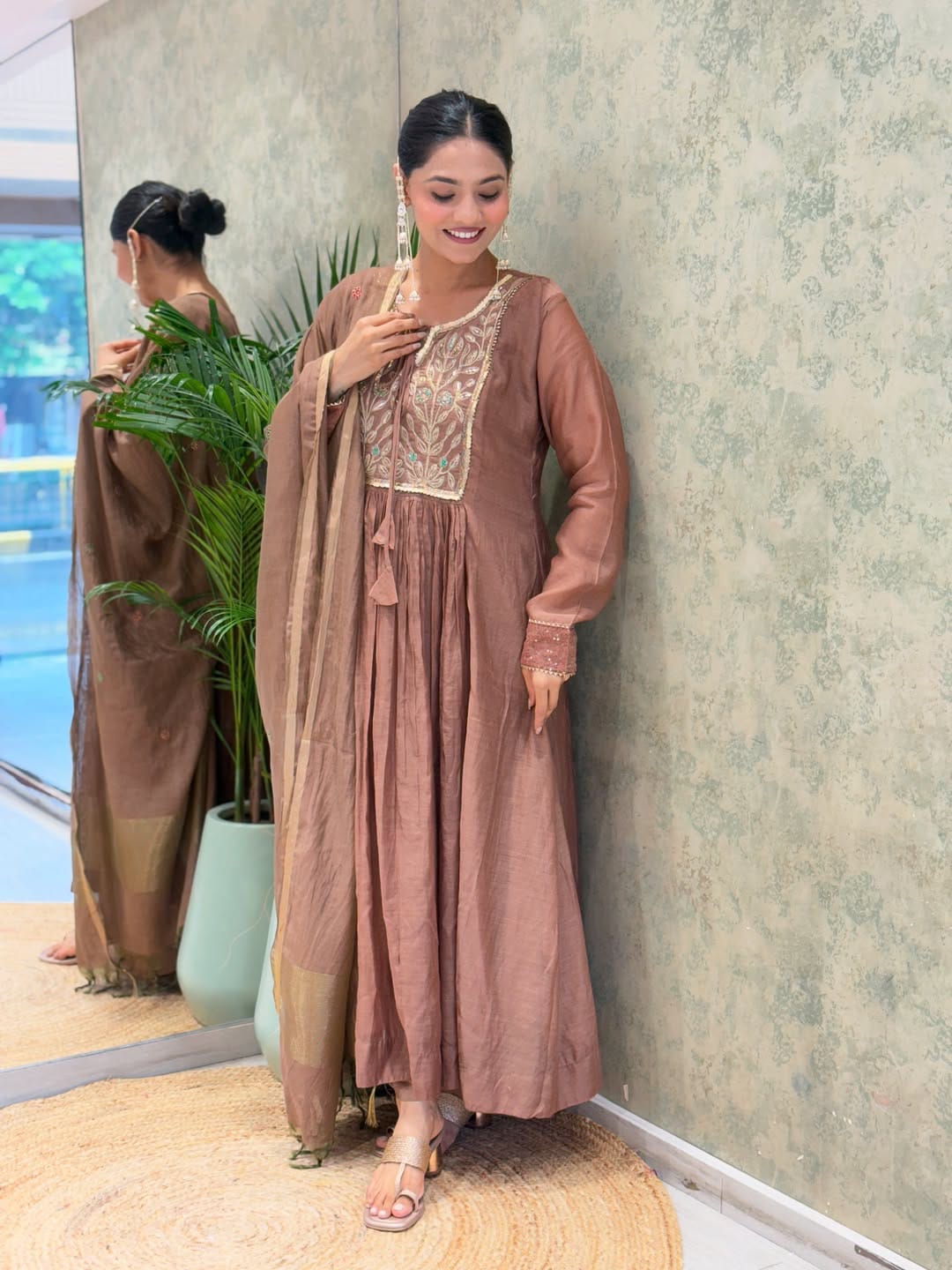 NEW WEDDING SPECIAL PURE MUL CHANDERI SUIT SET