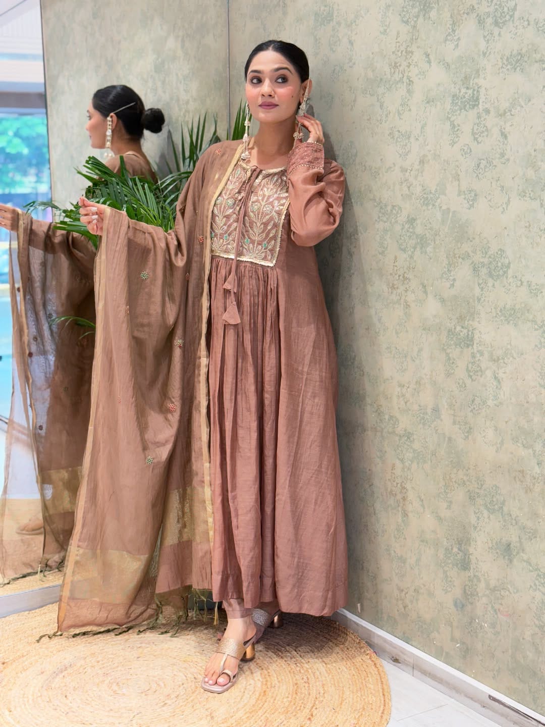 NEW WEDDING SPECIAL PURE MUL CHANDERI SUIT SET